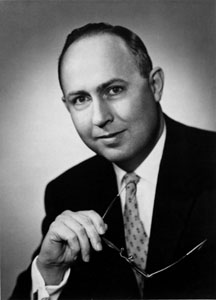 Dr. Harold W. See, SIUE\'s founding administrator, 1955-1960.