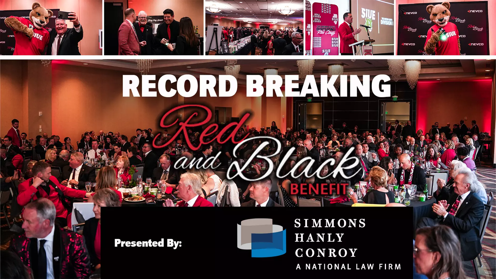 Celebrates Record-Breaking Red and Black Benefit