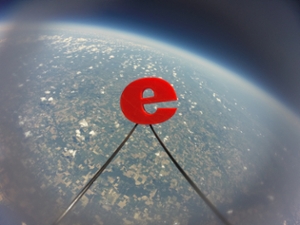 SIU 'e' flies 20 miles above Earth