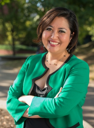 Theresa San Luis is pursuing her master's in public administration at SIUE