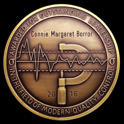 Connie Borror earns the 2016 Shewhart Medal