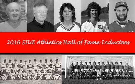 SIUE Athletics Hall of Fame class of 2016.