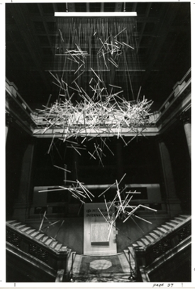 The Plumb-Bob was displayed at the Carnegie Museum of Art in Pittsburgh. 