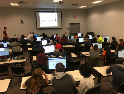More than 60 high school students participated in the SIUE Department of Computer Science’s weCode event.