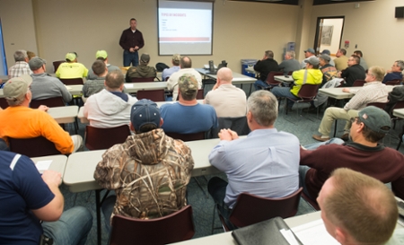 Approximately 100 construction industry professionals attended the SIBA’s SAFETYCON event at SIUE.