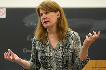 Laura Wolff, instructor of economics and finance in the SIUE School of Business
