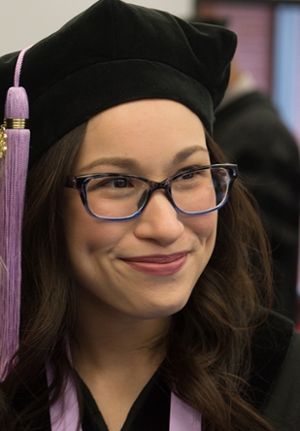 Brittany Pham, DMD, was named class valedictorian and was presented the Alpha Omega Award during the SIU SDM commencement ceremony.