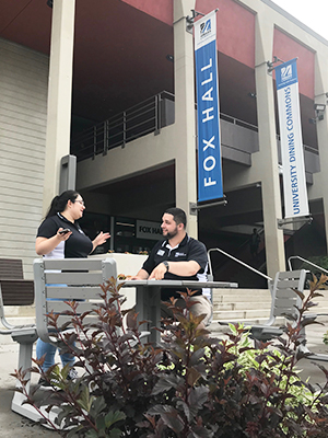 SIUE College Student Personnel Administration graduate student Mason Prata secured a competitive national field placement at UMass Lowell.