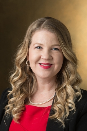 SIUE School of Business Internship Coordinator Amanda Russell. 