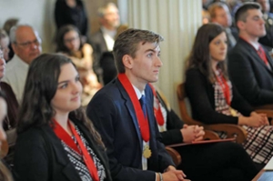 Austin Tuttle is Student Lincoln Laureate