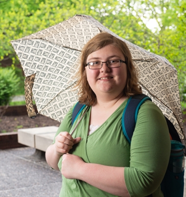 SIUE’s Robin Cummins, of Casey, will graduate during the College of Arts and Sciences’ noon commencement ceremony on Saturday, May 11.