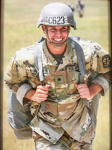 SIUE Army ROTC Cadet Kevin Kerkemeyer has been awarded the prestigious Legion of Valor Bronze Cross for Achievement.