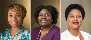 VCEDI Candidates Lakesha Butler, Jessica Harris, Debbie Thomas