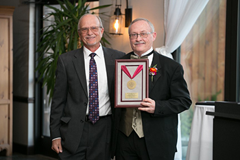 SIU SDM’s Seaton Presented Gold Medal Award for Service to Dentistry