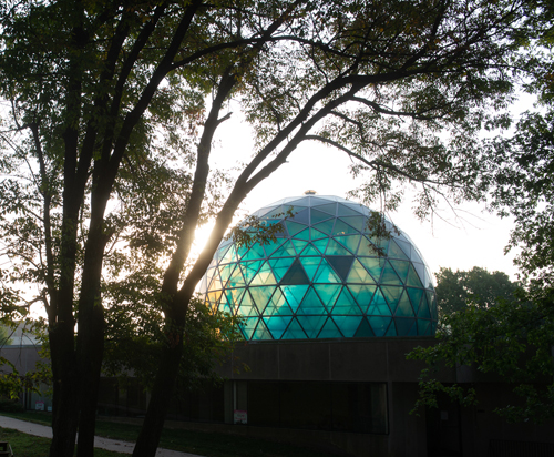 The Fuller Dome at SIUE.