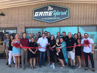 The Game Yard celebrates its opening thanks to help from the Illinois SBDC for the Metro East at SIUE.