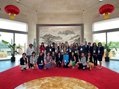 American Association of State Colleges and Universities participants in the Chinese Embassy. 