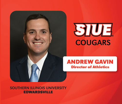 Andrew M. Gavin, director of athletics at Southern Illinois University Edwardsville. 