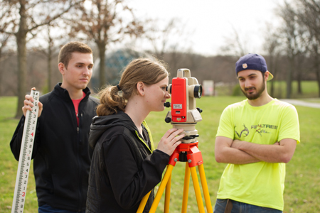 Land Surveying and Geomatics Program Added to SIUE’s Engineering Offerings