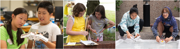 Students participate in various STEM related activities at SIUE’s Odyssey Camp. 