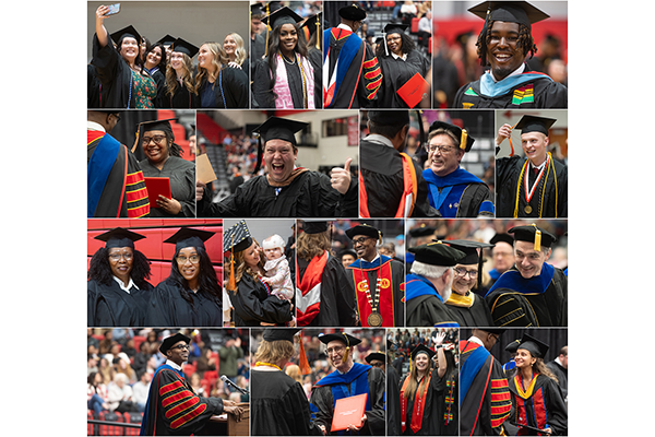 More scenes from happy graduates at 2023 SIUE Fall Commencement