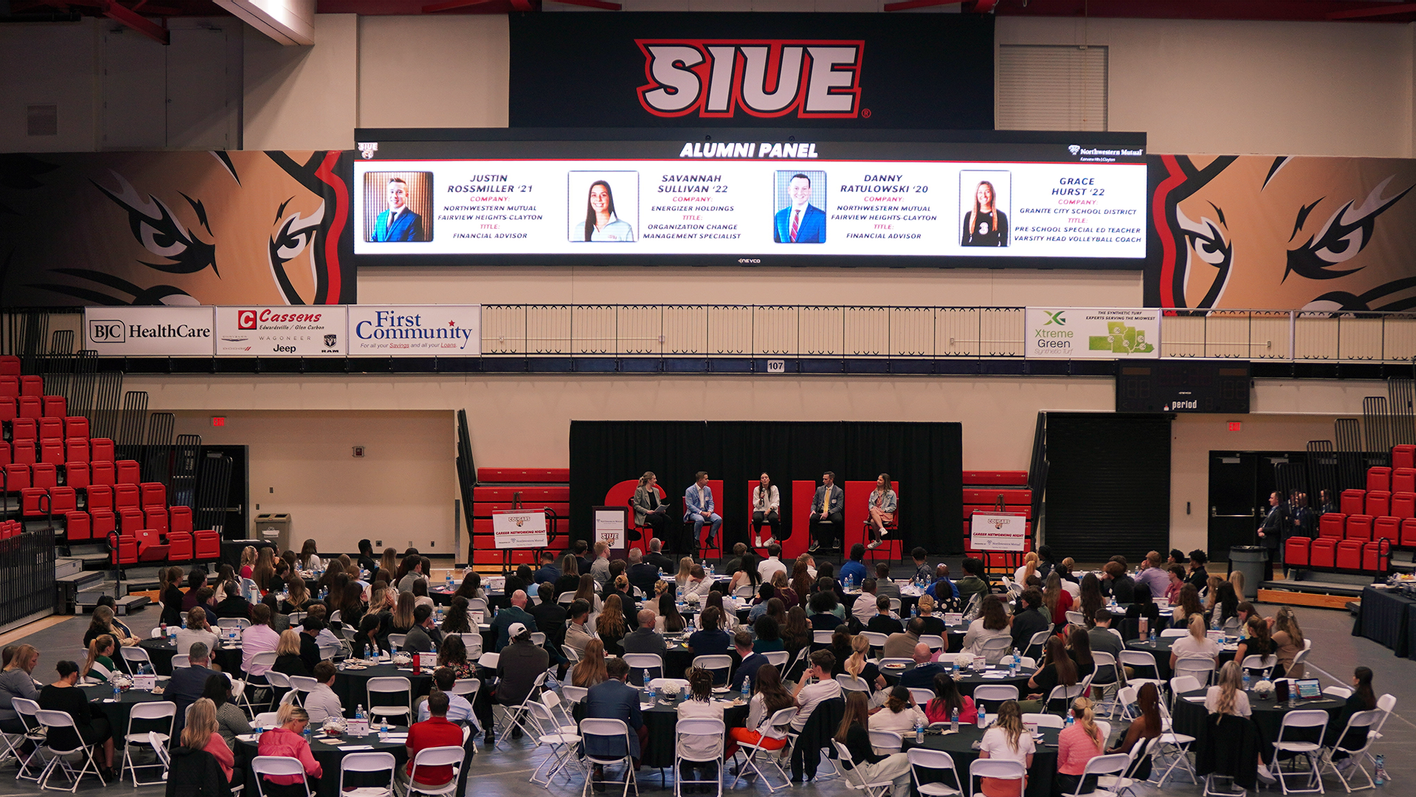 photo of banquet being held in the vadalabene center