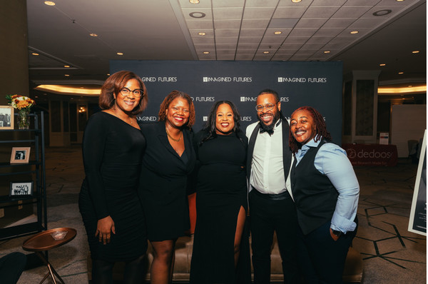 group of educational leadership at film premiere