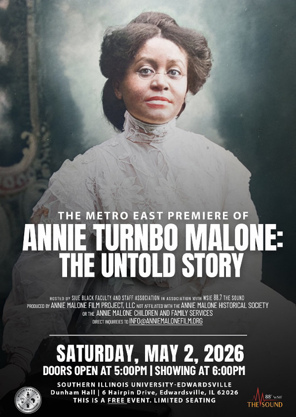 Annie Malone documentary promotional poster with Malone featured in the photo