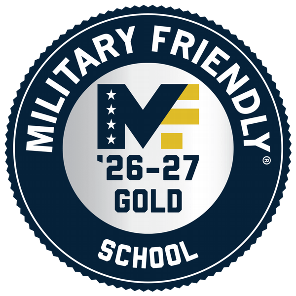 Military Friendly 26-27 Gold School Badge