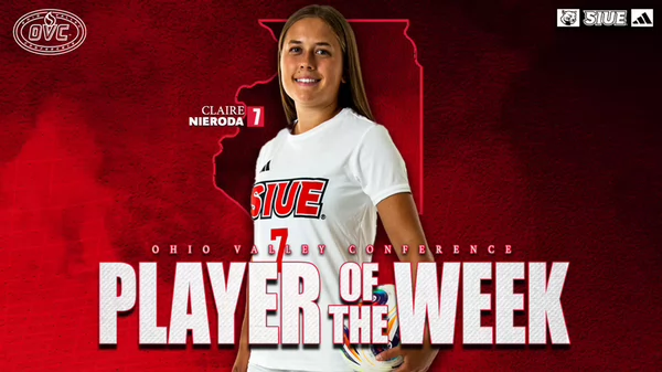 SIUE’s Nieroda Tabbed OVC Offensive Player of the Week