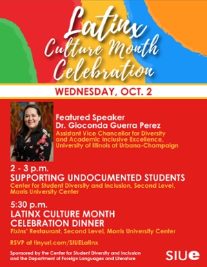 Dr. Gioconda Guerra Perez Joins SIUE for Latinx Culture Month