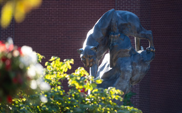 SIUE Cougar Statue