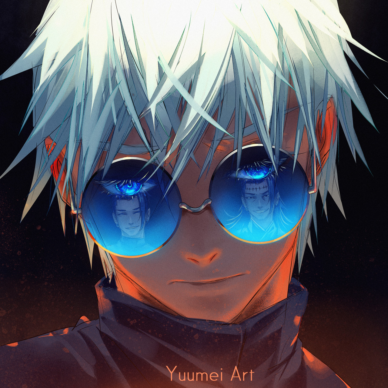 Gojo from Jujutsu Kaisen by Yuumei