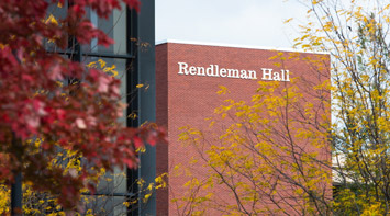 Rendleman Hall Exterior Sign