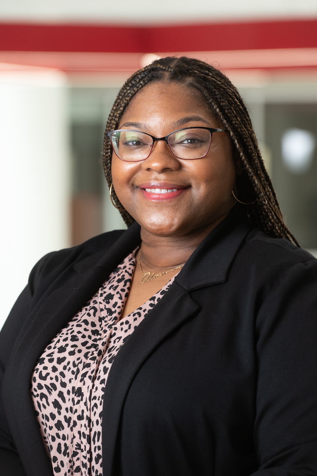 A portrait photo of Dr. Danielle Allen