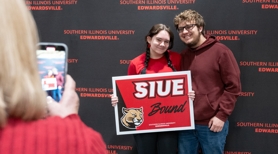 SIUE Students at Admitted Student Day