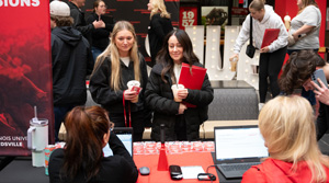 SIUE Students at Preview SIUE