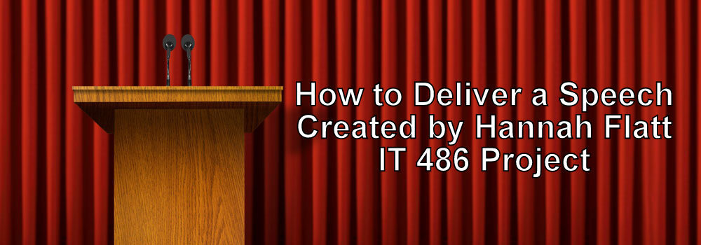 podium with
          microphone