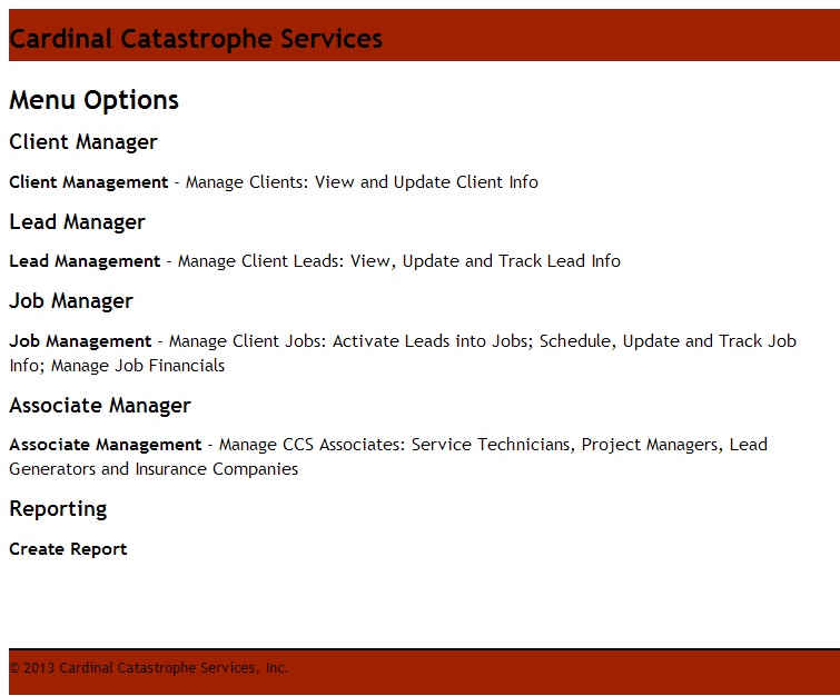 Cardinal Catastrophe