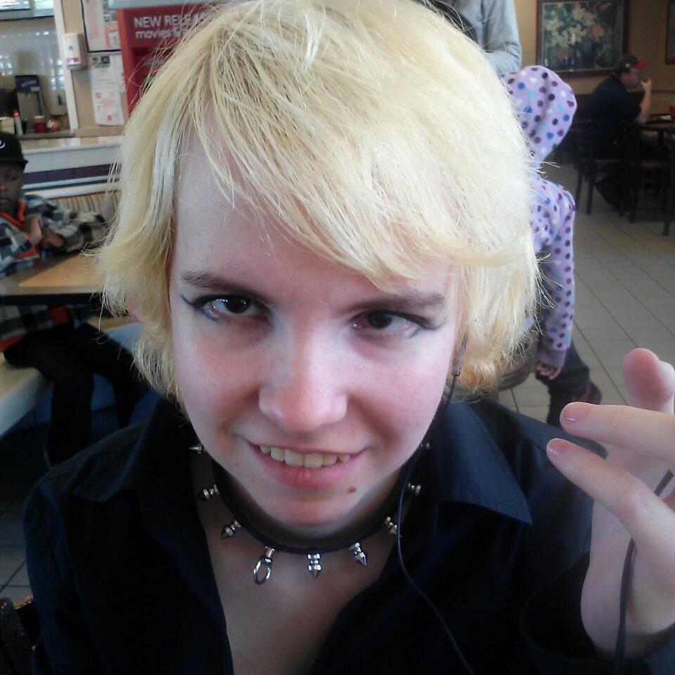 This is a current picture of me at McDonald's in Edwardsville