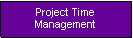 Text Box: Project Time Management
