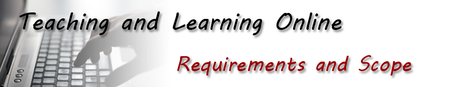 Teaching and Learning Online