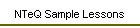 NTeQ Sample Lessons
