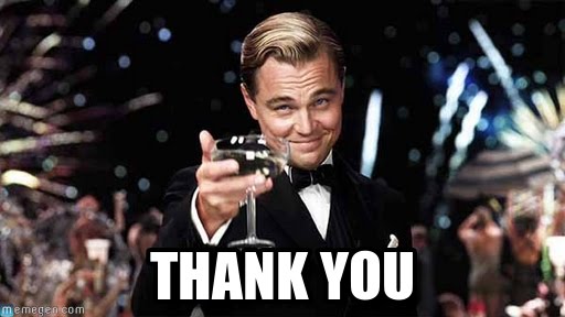 Mr. Gatsby Saying Thank You