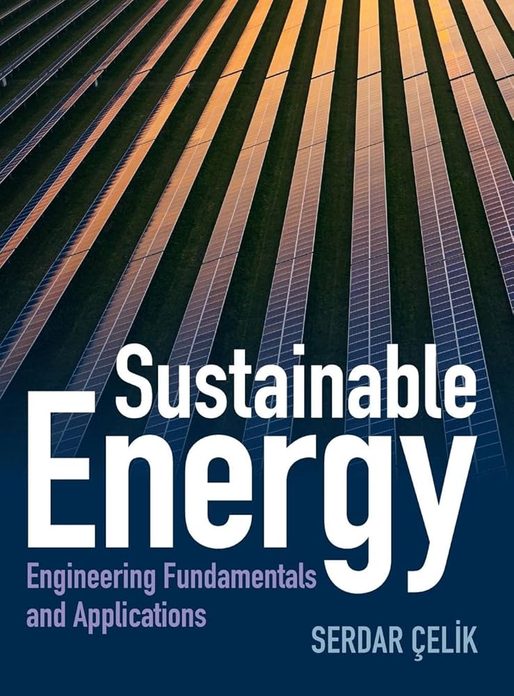 Dr. Serdar Celik holding Sustainable Energy book