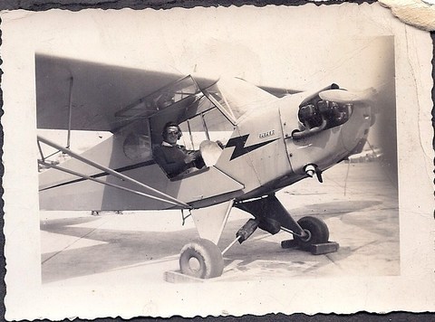 gordon terry in plane